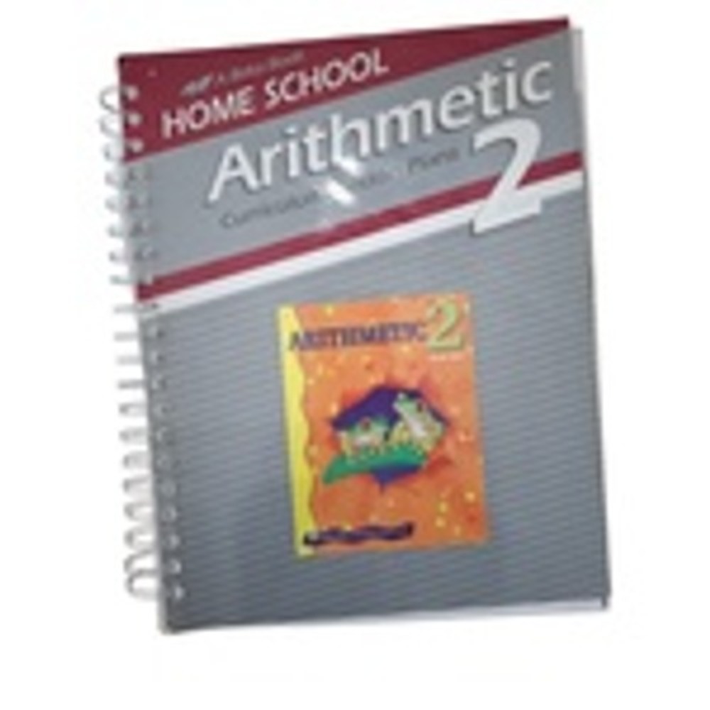 Abeka‎ Arithmetic 2 Home School Curriculum Lesson Plans Spiral Bound 2nd Grade